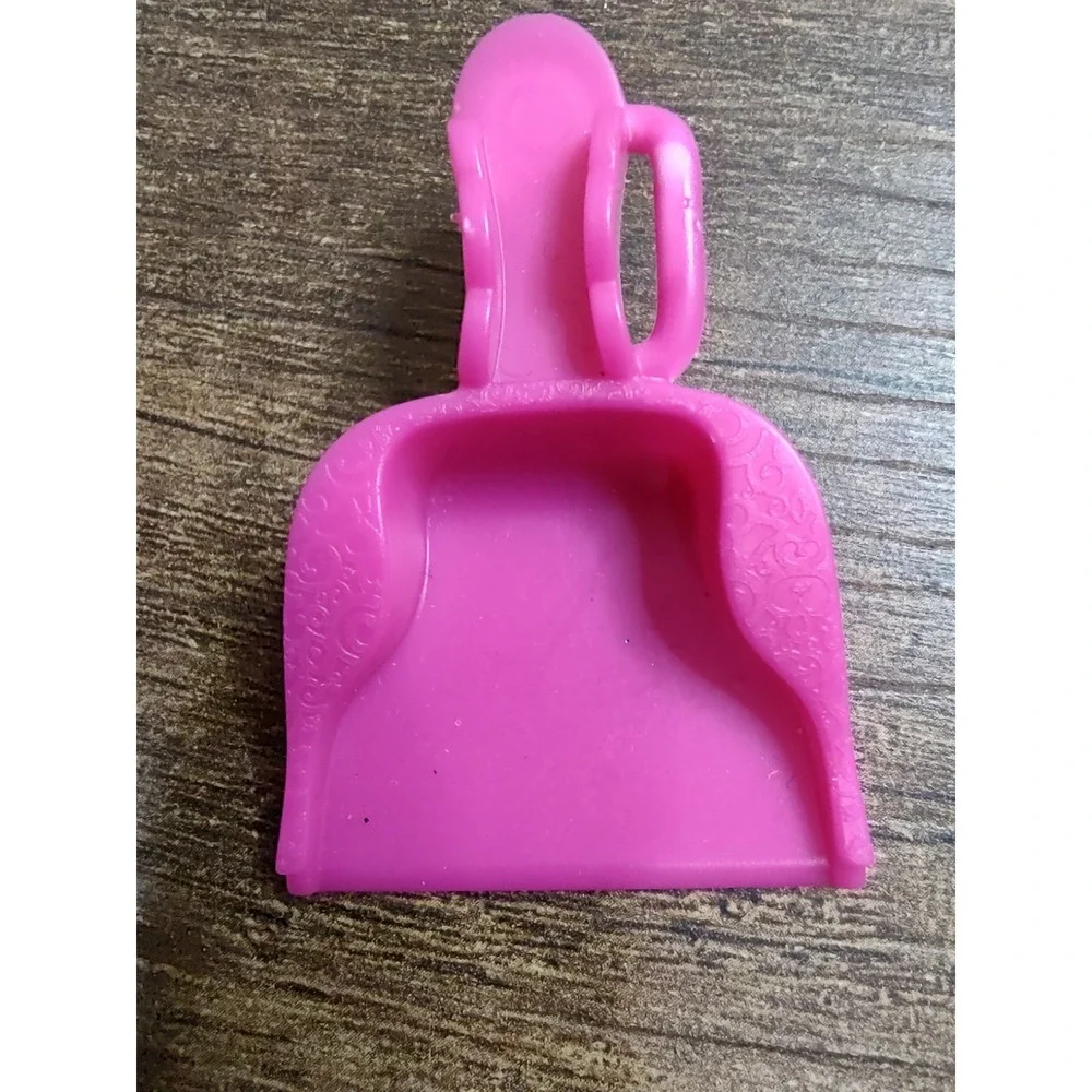 Barbie Replacement Piece Part Glam House Cleaning Set Pink Dustpan Dust Pan Z30